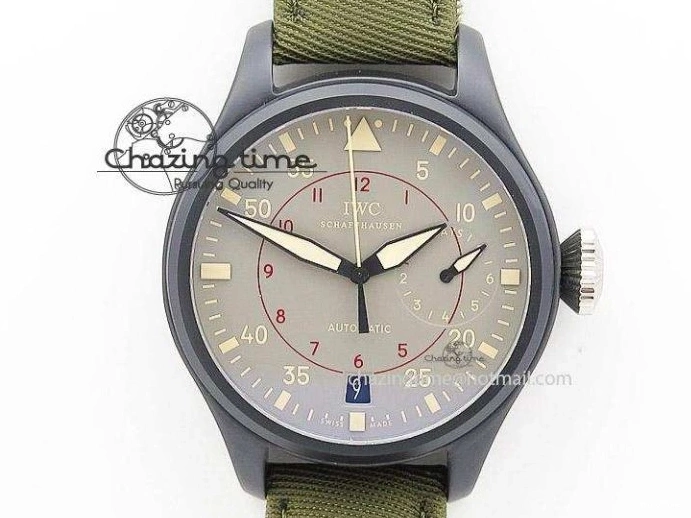 MIROTIME 0722 Neat Da Vinci IW356601 RG MKF 1:1 Best Edition White Dial On Brown Leather Strap A 7230